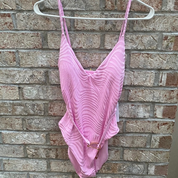 Sunshine-79 Groovy Swirl One Piece Swimsuit Sz 10 - Picture 2 of 9
